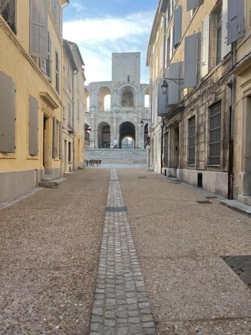 "La Maison Jaune" Arles Centre Terrasse Zewnętrze zdjęcie